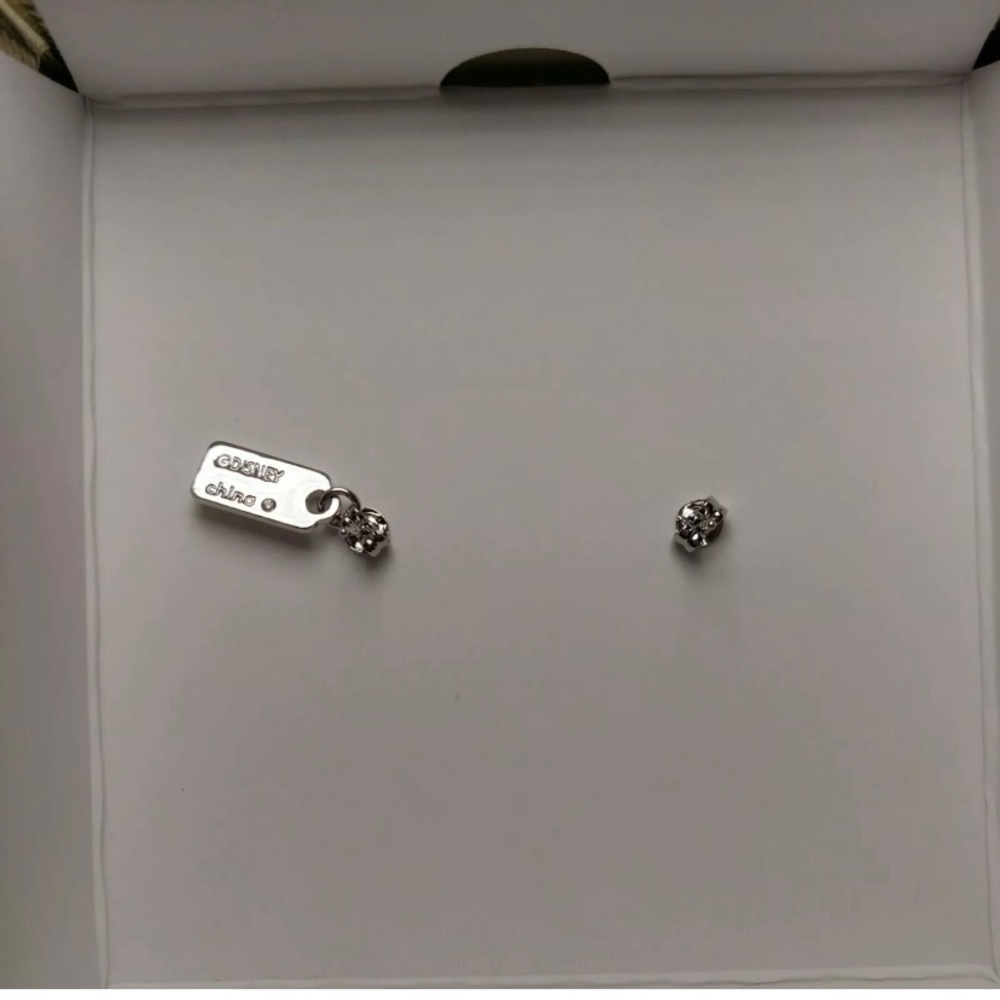 New! Coach Disney Dumbo Earrings Swarovski Crystal - Picture 4 of 4